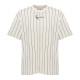 Karl Kani Unisex κοντομάνικη μπλούζα Small Signature Washed Pinstripe Tee